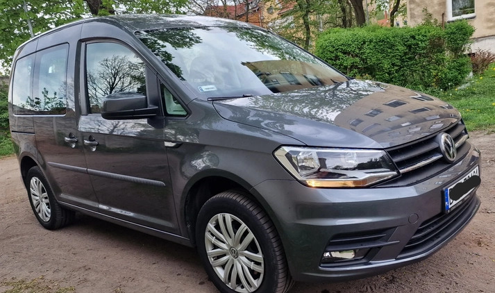 Volkswagen Caddy cena 88000 przebieg: 70000, rok produkcji 2018 z Wałbrzych małe 79